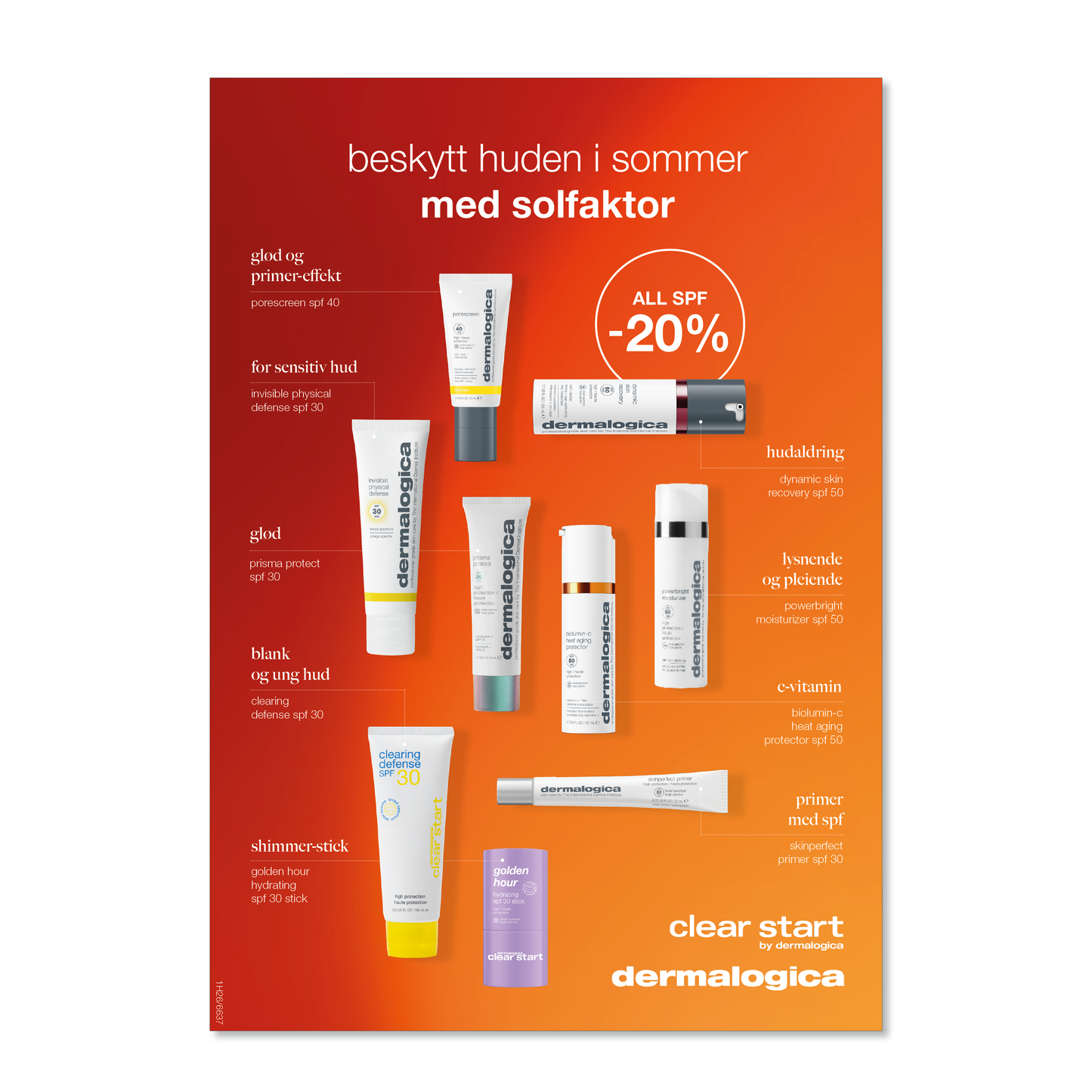 DISK - 20% PÅ ALL SPF
