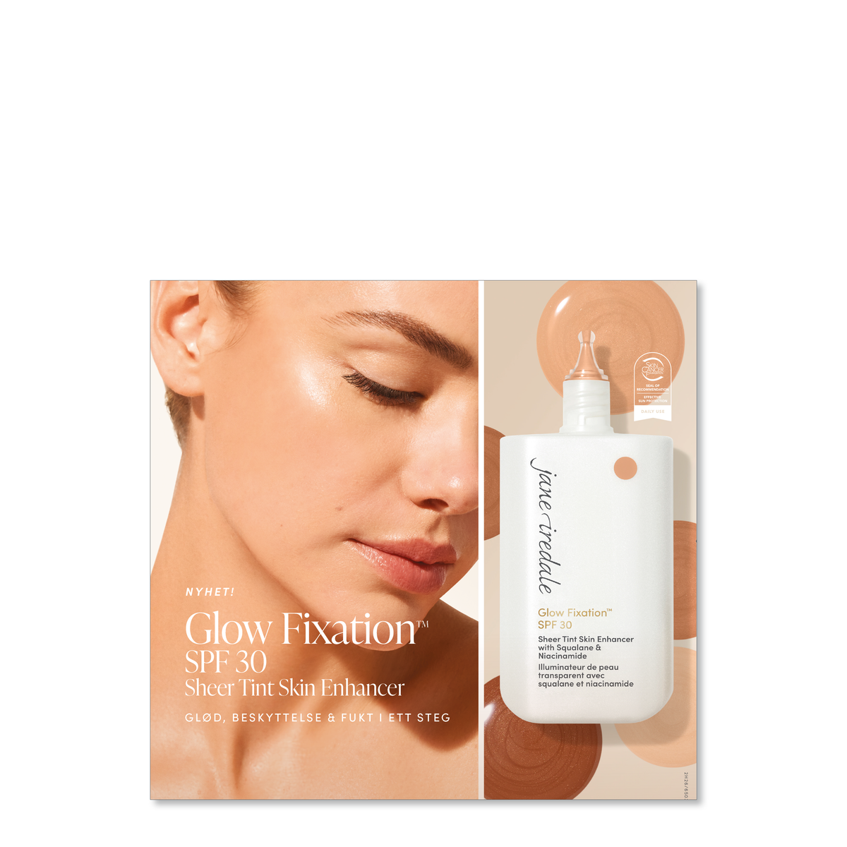 LAUNCH DISPLAY - GLOW FIXATION SPF 30