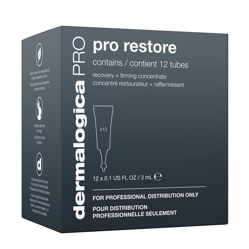 PRO restore recovery + firming concentrate 12x2ml tubes