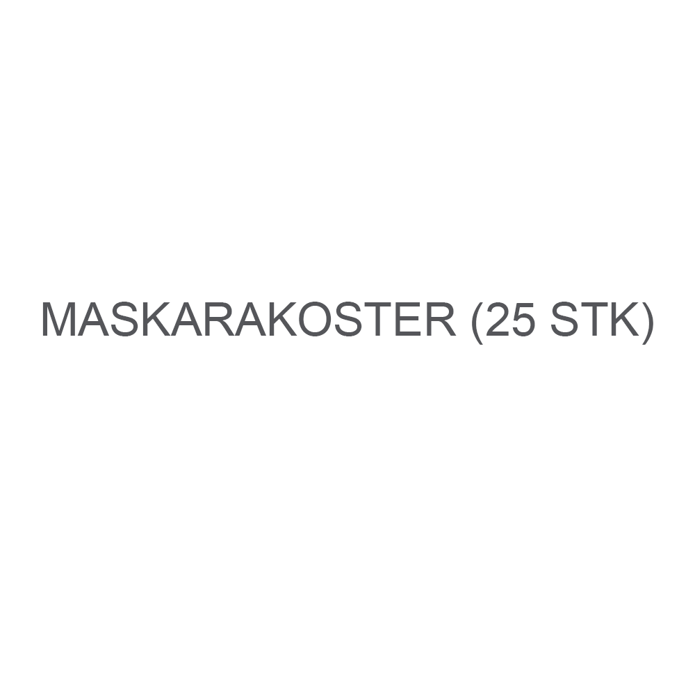 PRO - Maskarakoster (25 STK)