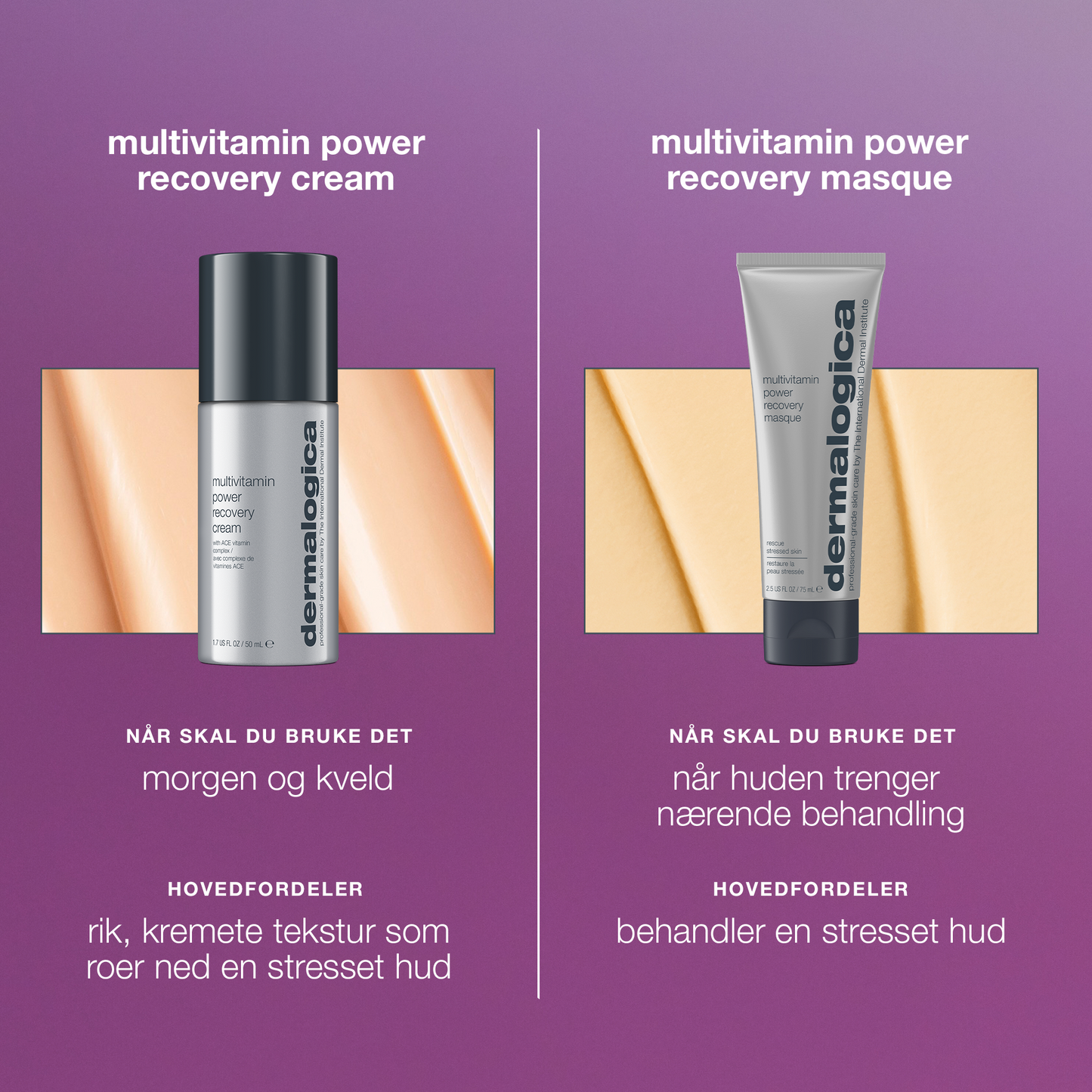 reisestørrelse multivitamin power recovery masque
