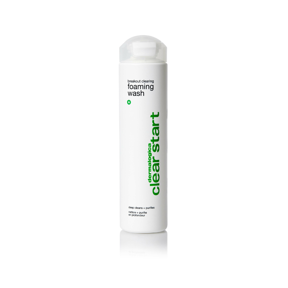 breakout clearing foaming wash