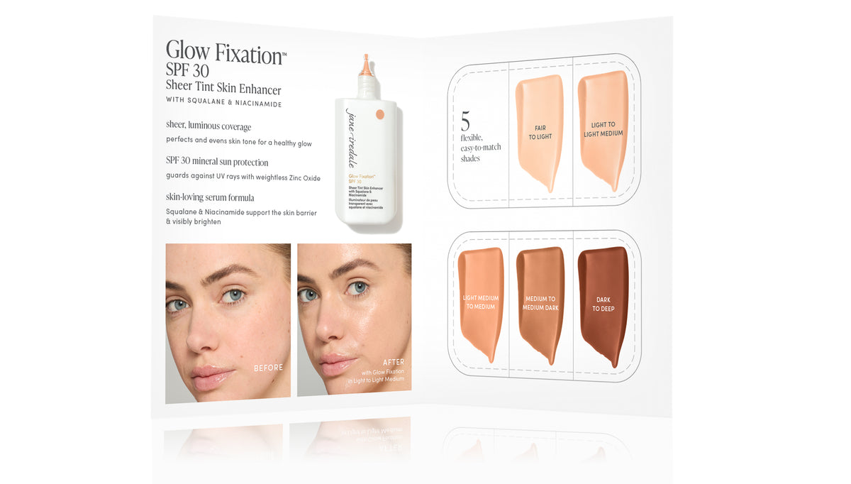 GOODIE - SAMPLE CARD GLOW FIXATION SPF 30 (20 Pack)