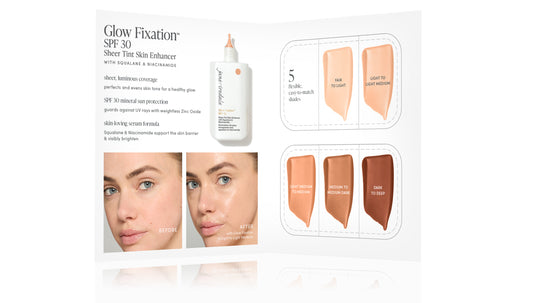 GOODIE - SAMPLE CARD GLOW FIXATION SPF 30 (20 Pack)