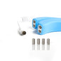 BT-gear - Nano - Azul Ergonomic DIN Probes with Cotton Bud Holders