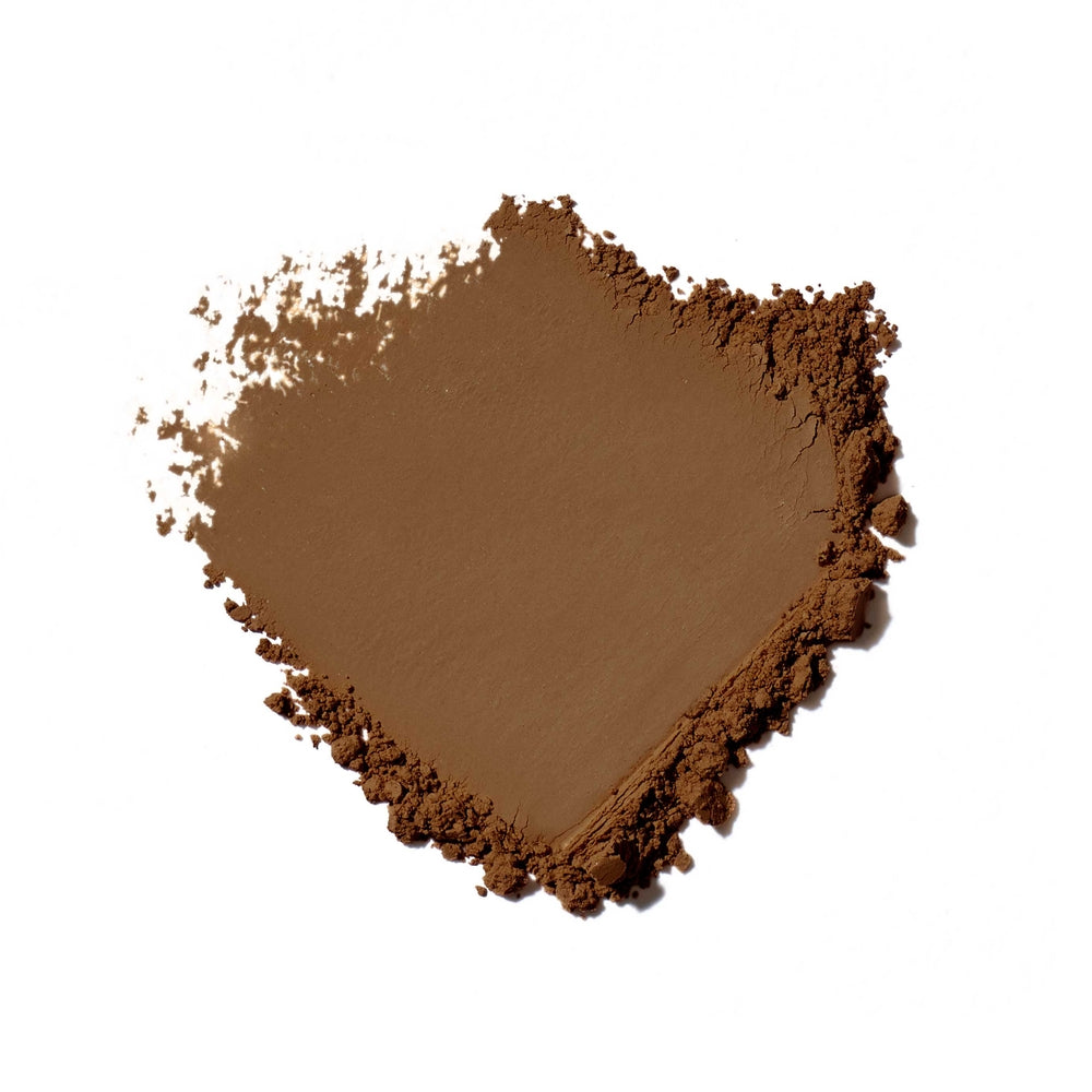 Amazing Base Loose Mineral Powder refillable Brush cocoa swatch