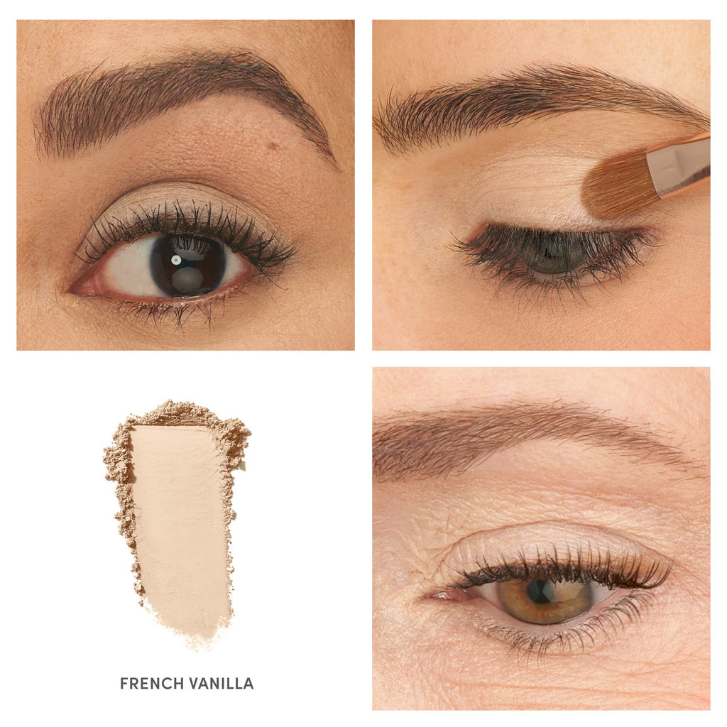 jane iredale PurePressed Eye Shadow Single French Vanilla på modeller
