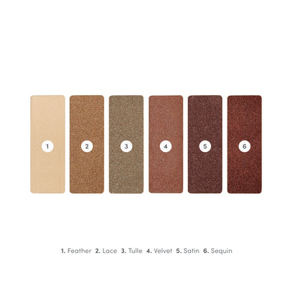 jane iredale PurePressed Eye Shadow Palette Naturally Glam fargeoversikt