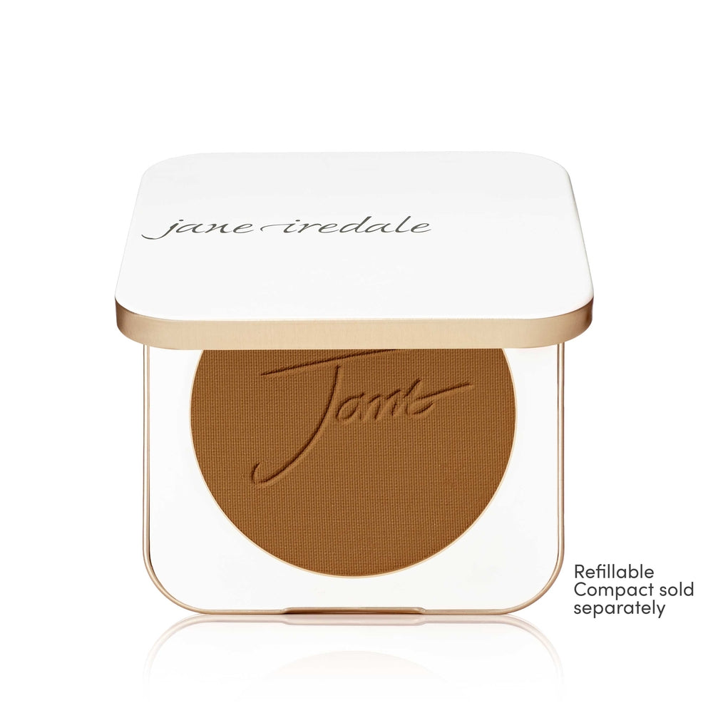 jane iredale PurePressed Base Mineral Foundation Refill Warm Brown i etui (Selges separat)