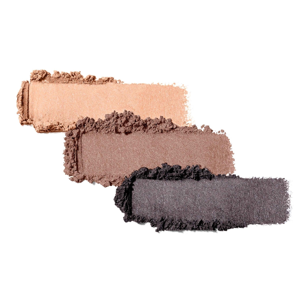 jane iredale PurePressed Eye Shadow Triple Brown Sugar swatches