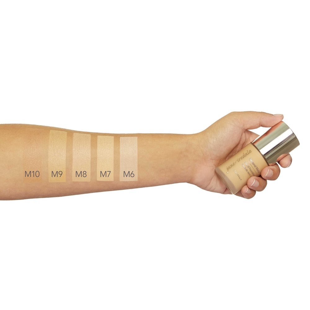 jane iredale Beyond Matte Liquid Foundation M8 swatches på arm