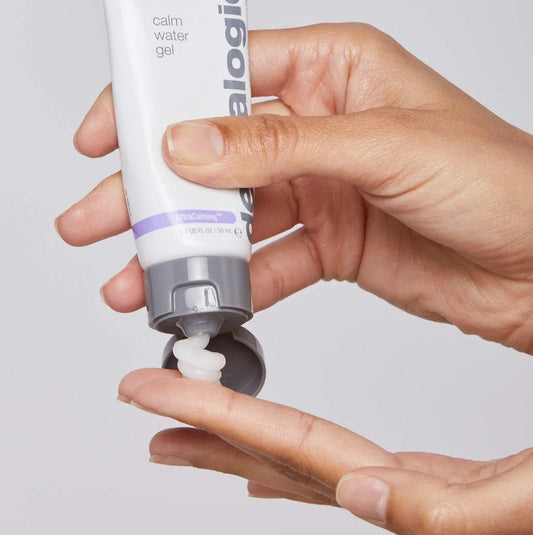 dermalogica calm water gel påføring hender