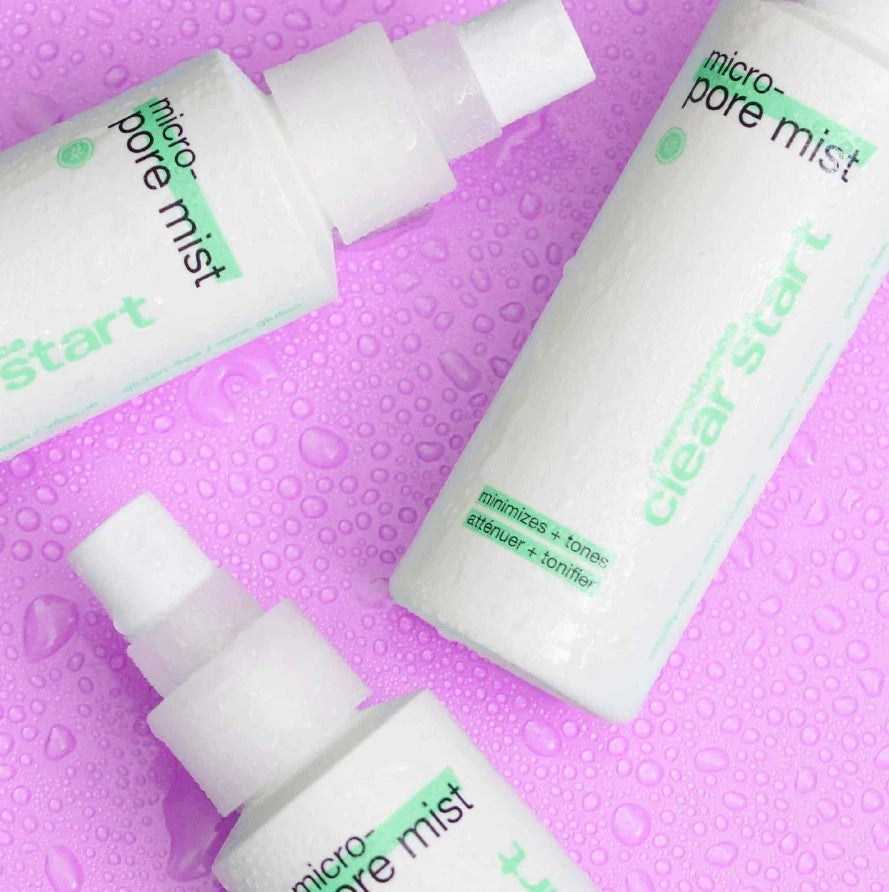 clear start micro-pore mist miljø tre produkter