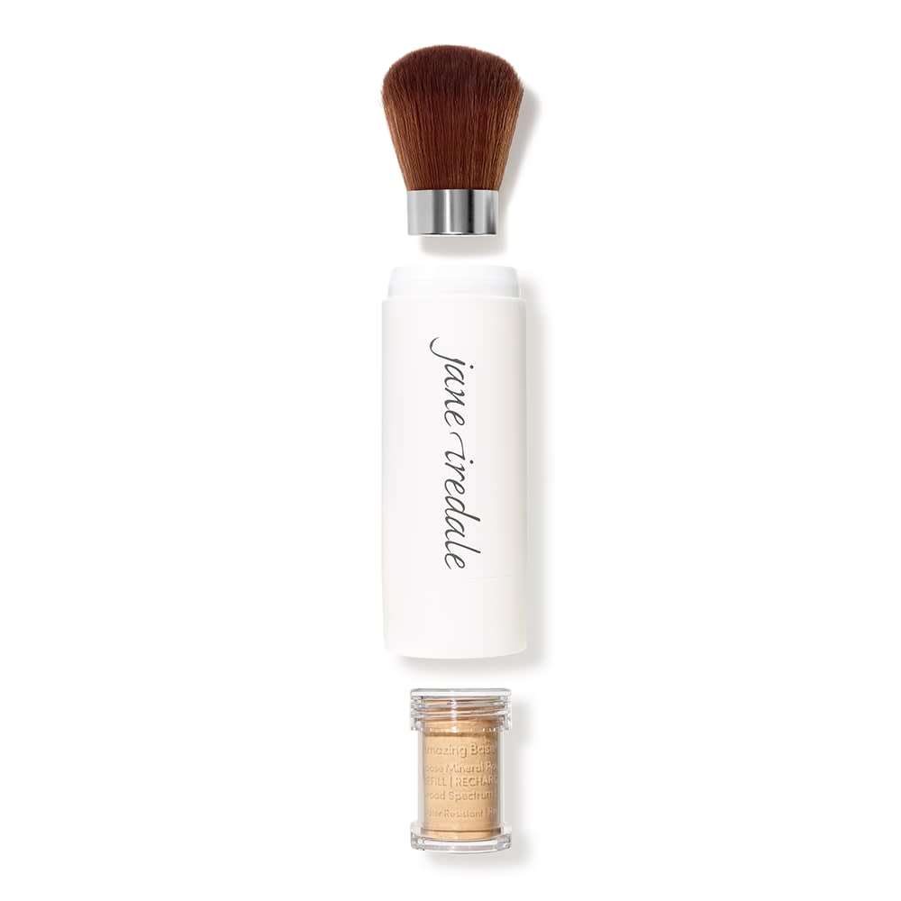 Amazing Base Loose Mineral Powder refillable Brush med refill