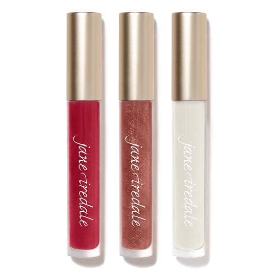 jane iredale HydroPure Hyaluronic Acid Lip Gloss trio